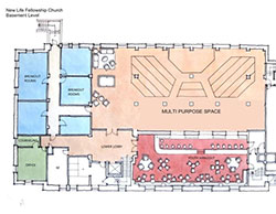 New Life Basement Rendering
